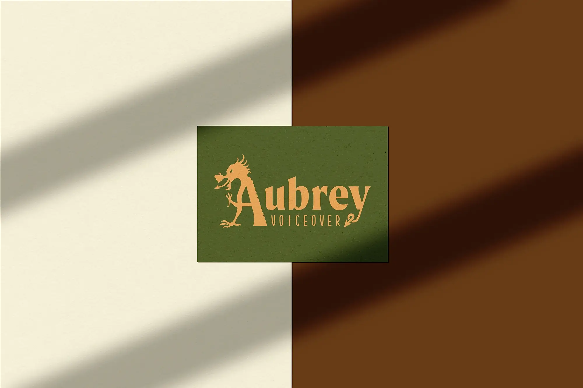 aubrey voiceover logo