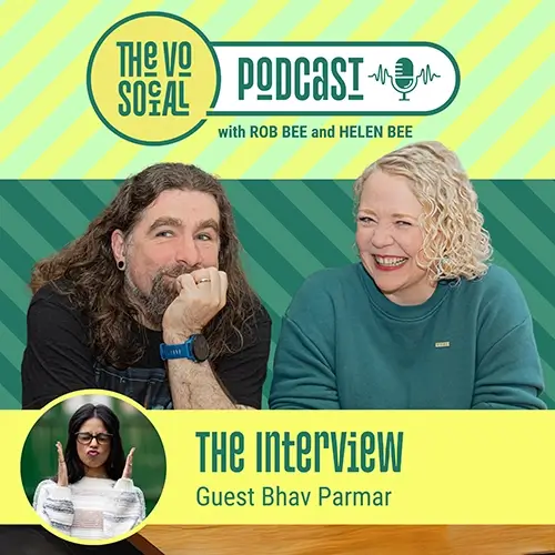 voiceover social podcast with bhav parmar